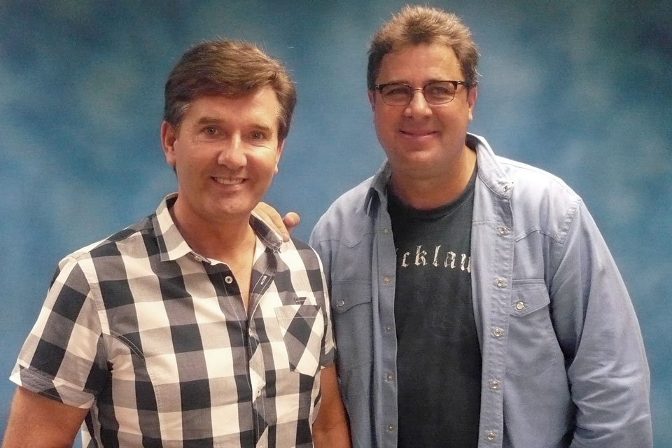 Daniel with Vince Gill